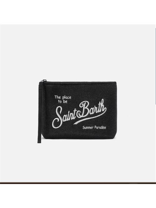 Pochette Aline Lurex nera con effetto lurex MC2 SAINT BARTH | ALI0013/02999L